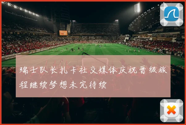 瑞士队长扎卡社交媒体庆祝晋级旅程继续梦想未完待续